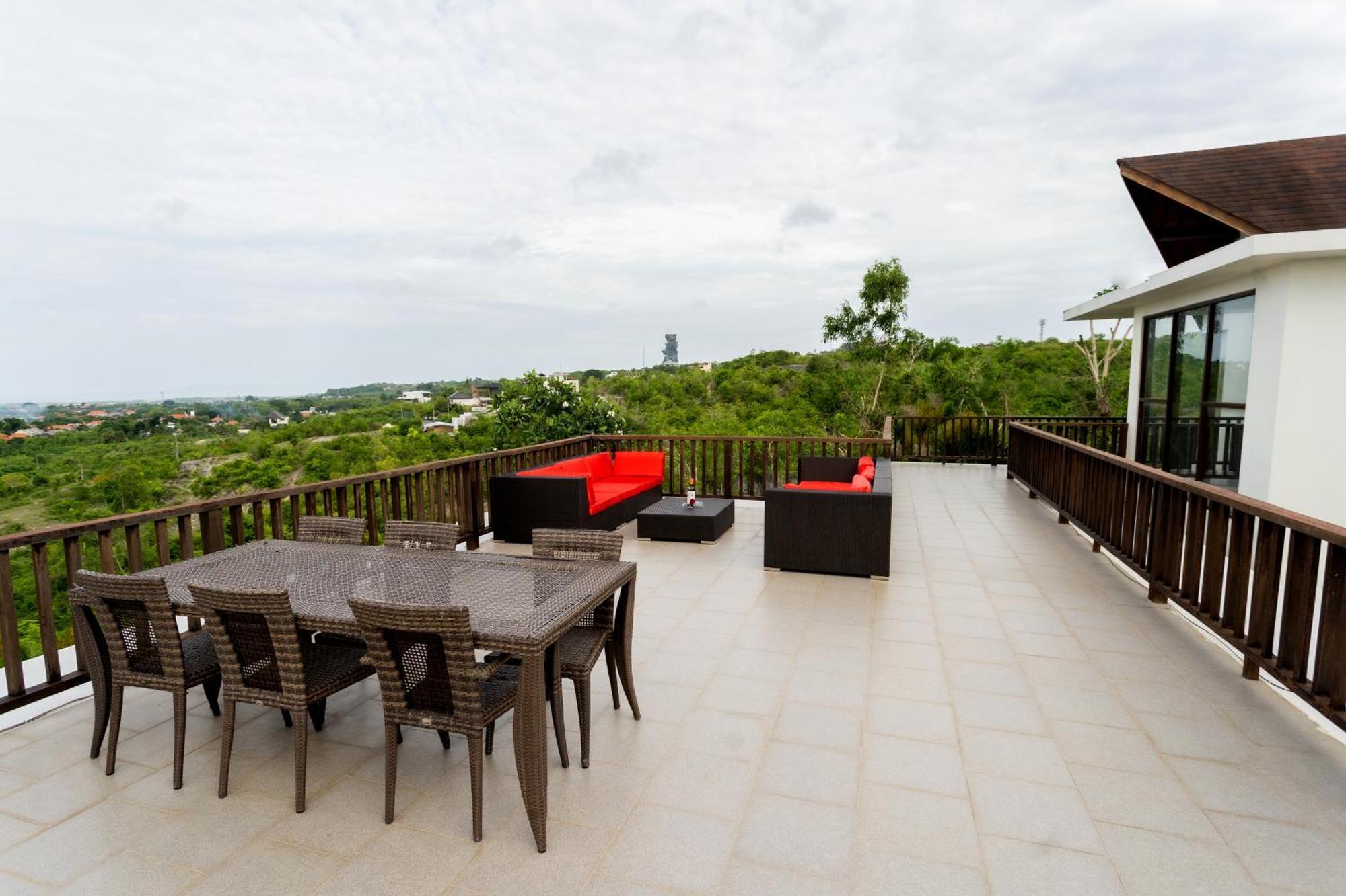Jimbaran Sea View Villa Kültér fotó
