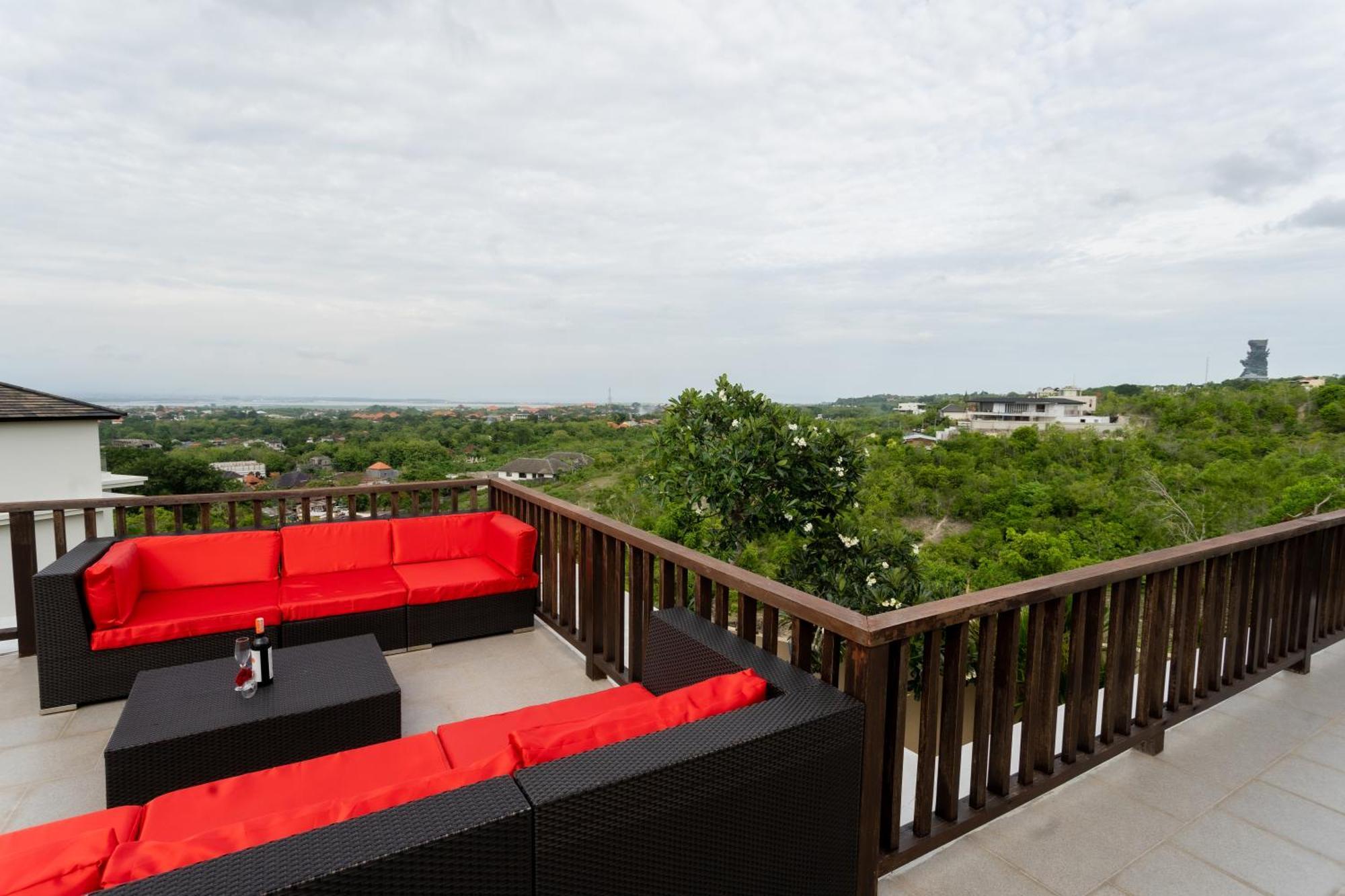 Jimbaran Sea View Villa Kültér fotó