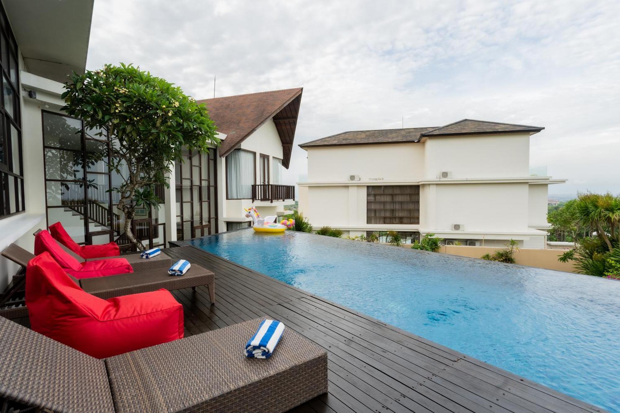Jimbaran Sea View Villa Kültér fotó